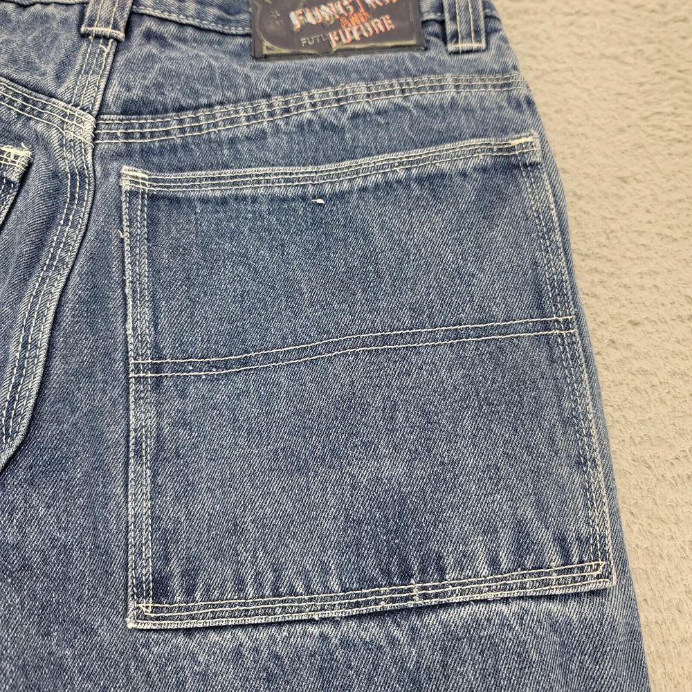 Function and Future Jeans Mens 30x32 Blue Denim FNF Vintage 90s Jynco Vibe - Picture 3 of 13